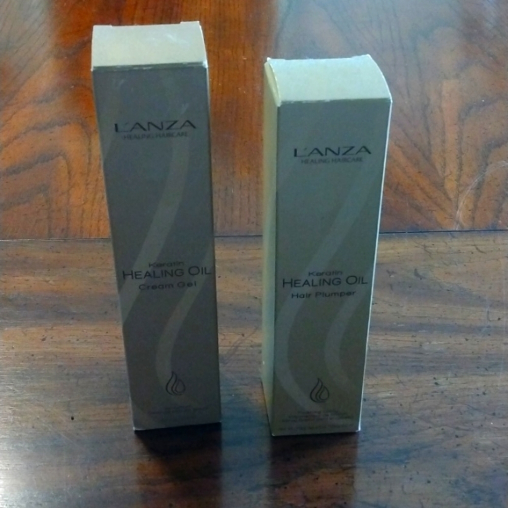 New L'Anza Keratin Healing Oil Haircare Set